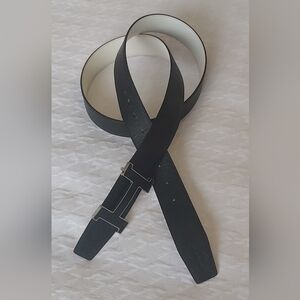 Hermes Constance H Buckle Leather Belt